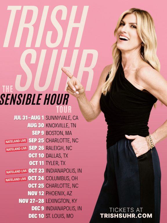 Trish Suhr The Sensible Hour tour poster